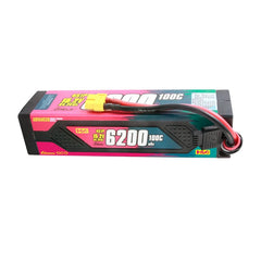 Gens ace Advanced 6200mAh 4S 100C 15.2V HV Lipo Battery Pack with XT60 Plug