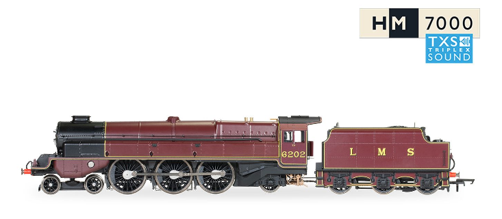 Hornby DCC LMS PRNCSSRYL 'TheTurbomot