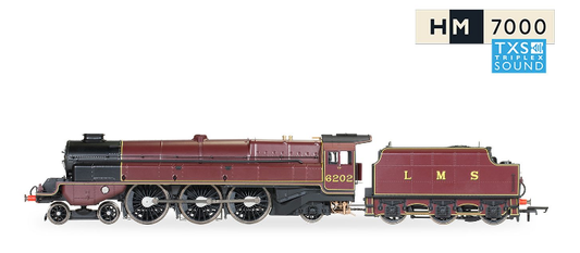 Hornby DCC LMS PRNCSSRYL 'TheTurbomot