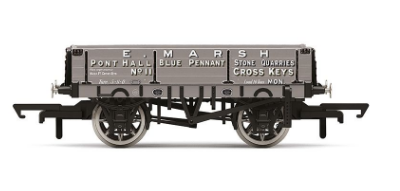 Hornby 3 Plank Wagon E.Marsh Era 3