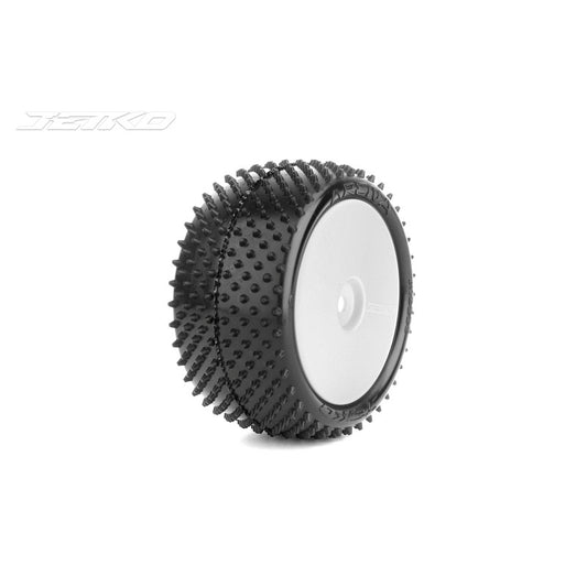 Jetko ARENA Carpet/Astro 2WD and 4WD Buggy Pre Mounted Glued Super Soft Tyres