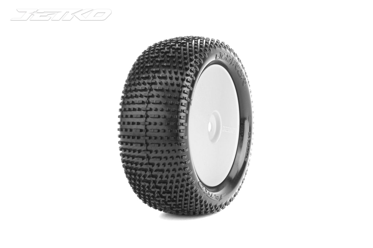 1/10 Buggy 4WD Front-DESIRER/Dish/White Rim/Ultra Soft/Glued MTD Tires (2) by