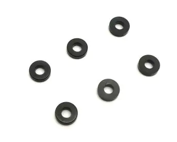 Kyosho Alum Collar 3x7x2 Black (6)