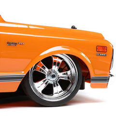 1972 Chevy C10 Pickup, 1/10 4WD V100 RTR, Orange plus 5000mAh 2S 7.4V Smart G2