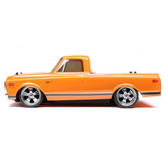 1972 Chevy C10 Pickup, 1/10 4WD V100 RTR, Orange plus 5000mAh 2S 7.4V Smart G2