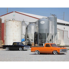 1972 Chevy C10 Pickup, 1/10 4WD V100 RTR, Orange plus 5000mAh 2S 7.4V Smart G2