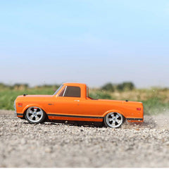 1972 Chevy C10 Pickup, 1/10 4WD V100 RTR, Orange plus 5000mAh 2S 7.4V Smart G2