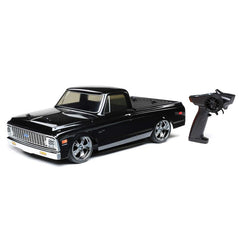 1972 Chevy C10 Pickup, 1/10 4WD V100 RTR, Black plus 5000mAh 2S 7.4V Smart G2