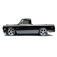 1972 Chevy C10 Pickup, 1/10 4WD V100 RTR, Black plus 5000mAh 2S 7.4V Smart G2