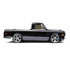 1972 Chevy C10 Pickup, 1/10 4WD V100 RTR, Black plus 5000mAh 2S 7.4V Smart G2