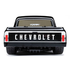 1972 Chevy C10 Pickup, 1/10 4WD V100 RTR, Black plus 5000mAh 2S 7.4V Smart G2