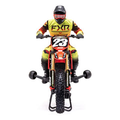 1/4 Promoto-MX Motorcycle RTR, FXR Red by LOSI plus Spektrum 5000mAh 7.4v 2S 50C