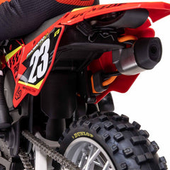 1/4 Promoto-MX Motorcycle RTR, FXR Red by LOSI plus Spektrum 5000mAh 7.4v 2S 50C