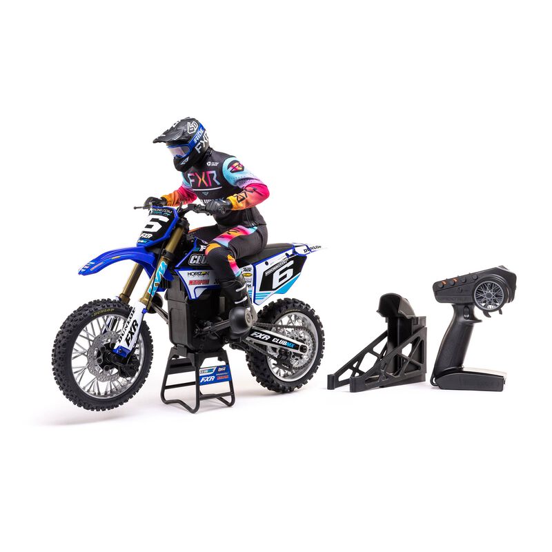 1/4 Promoto-MX Motorcycle RTR, Club MX Blue by LOSI plus Spektrum 5000mAh 7.4v