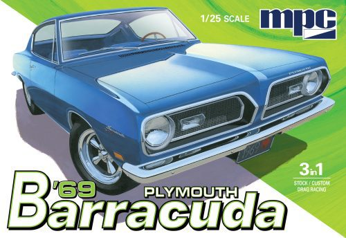 MPC 1/25 '69 Plymouth Barracuda