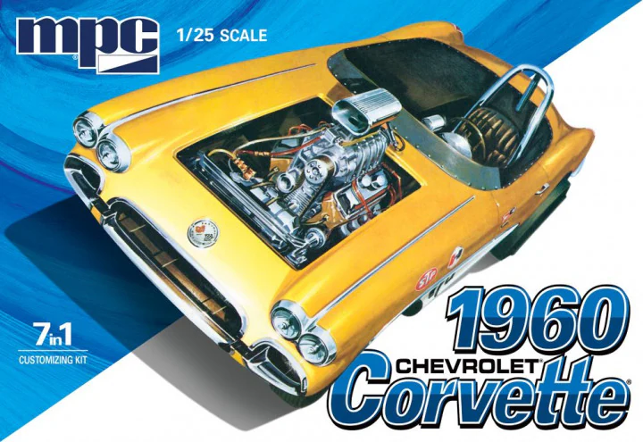 MPC 1/25 '60 Chevy Corvette 7in1