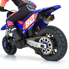 Hot Lap S3 Motorcycle Rear Tire Mounted on Black Supermoto Wheel for Promoto-MX