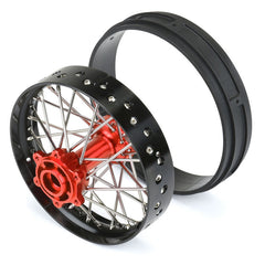 1/4 Pro-Spec Aluminum V2 Bead Complete Bike F/R Wheel/MX33 Tire Combo Set