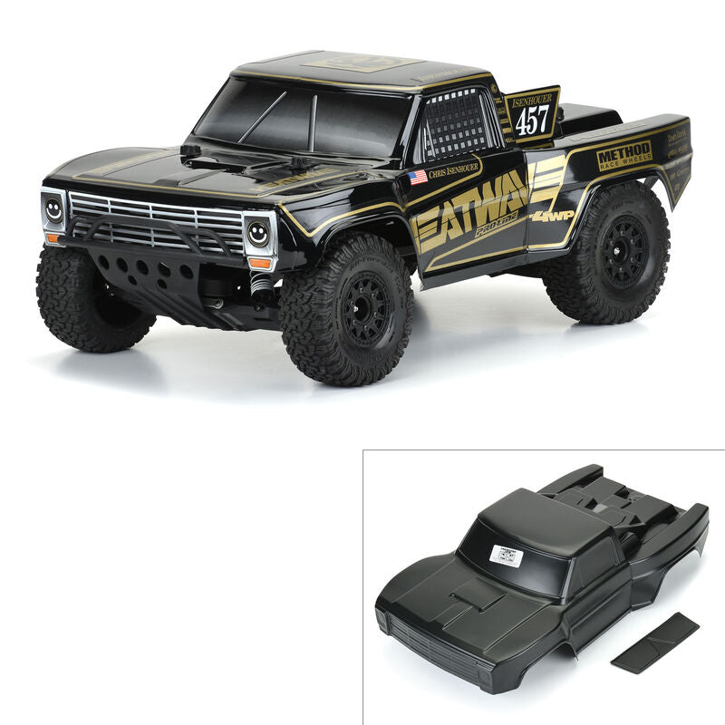 Pre-Cut 1967 Ford F-100 (Black) Body for SC by Proline