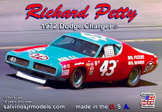 Salvinos JR 1/25 '72 Dodge Charger Petty