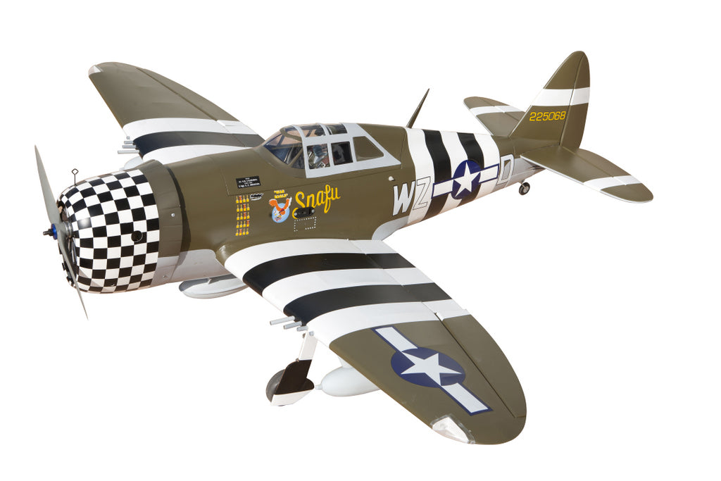 SEA207K Master Scale Build kit edition P-47 Thunderbolt span 63in, by Seagull