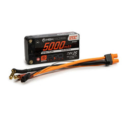 5000mAh 2S 7.6V Smart Pro Race HV LiPo 120C: 5mm by Spektrum