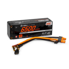 6500mAh 4S 15.2V Smart Pro Race HV LiPo 120C: 5mm by Spektrum