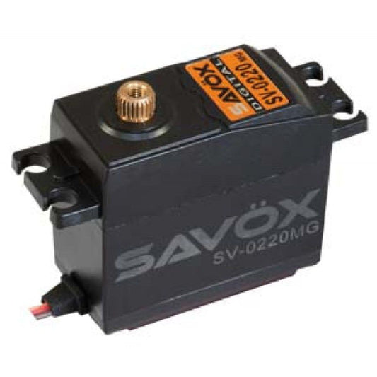 Savox HV Standard Size 8kg/cm, 0.13 @ 7.4v Digital Servo with Soft Start