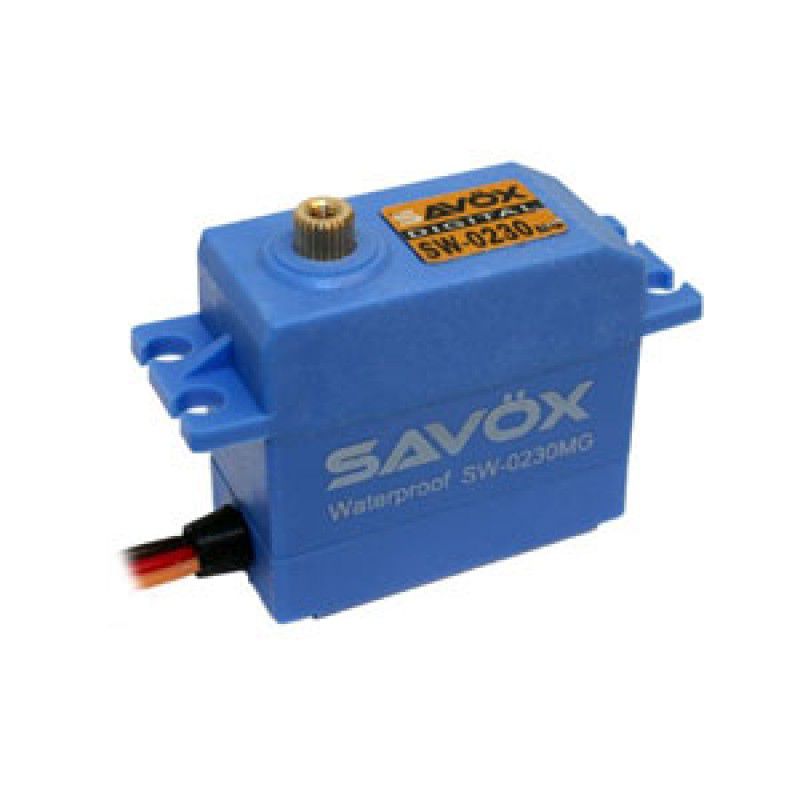 Savox HV Standard size Waterproof 8kg/cm, 0.13sec @ 7.4v Digital Servo with Soft