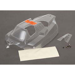 Cab Forward Body, Clear pre-cut: 8IGHT 4.0 by TLR