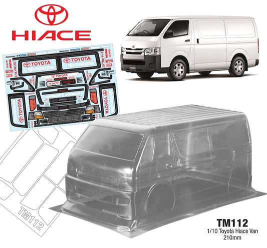 1/10 MINI TOYOTA HIACE VAN by Team C