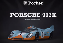 Pocher c1/8 Kit: Porsche 917K Gulf #1