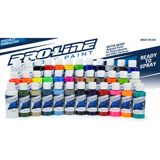 RC Paint Primary Color Set -Rdc,Wht,Blk,Rd,Ylw,Bl by Proline