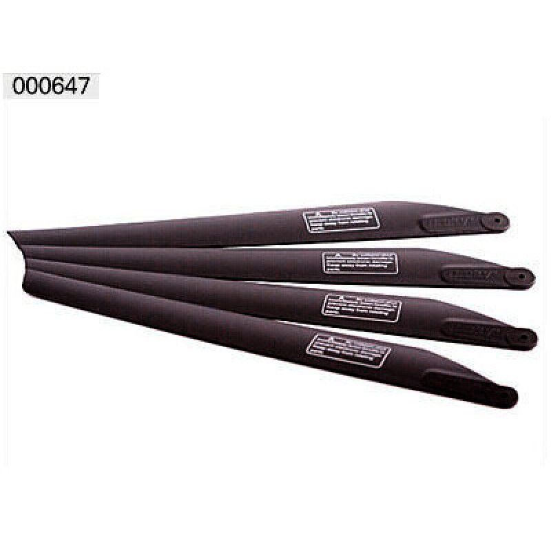 Plastic Upper Blade A 4pcs, Big Lama, 305mm