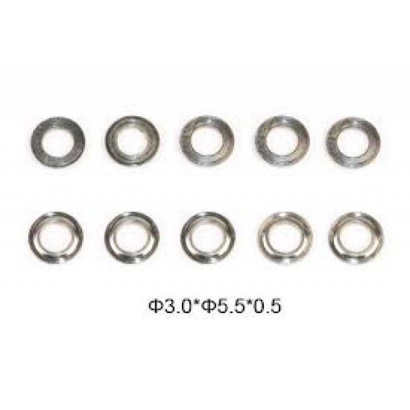 Stepped Washer 3.0*5.5*0.5 x 10pcs Belt CP