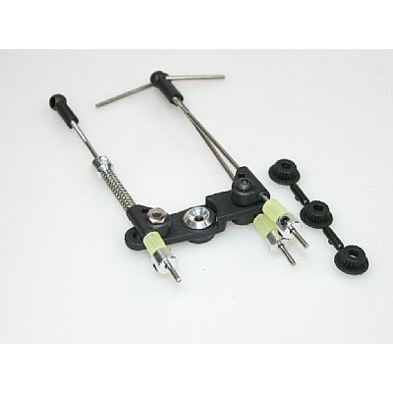 Throttle/Brake Linkage fits Fut, JR Hitec