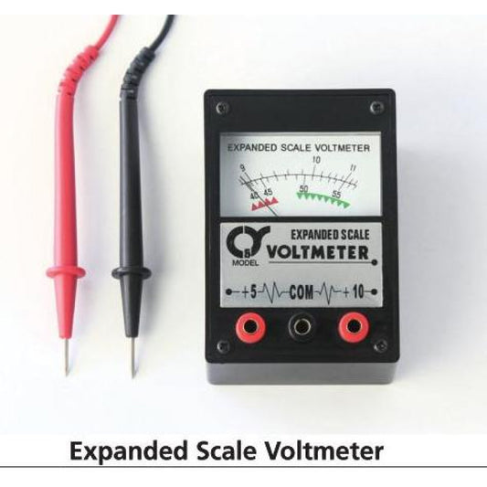 Analog Voltmeter Expanded Scale up to 11v