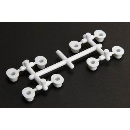 Hollow hubs-white, 8pcs, Agama