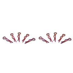 Small Body Clip 1/10 - Metallic Red (10)