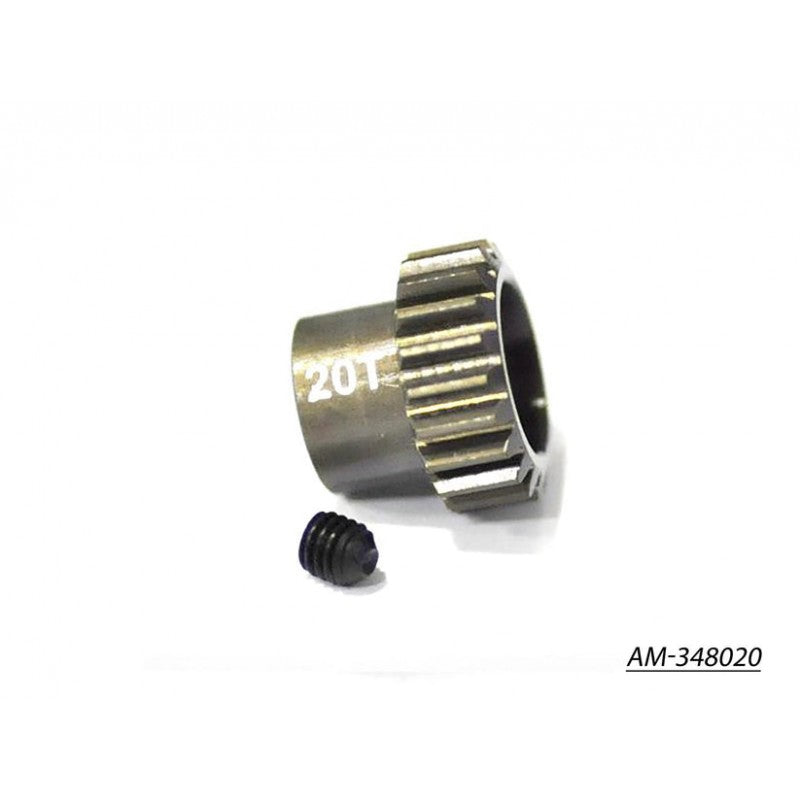 Pinion Gear 48P 20T (7075 Hard) by Arrowmax