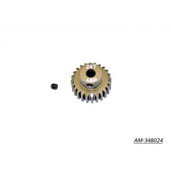 Pinion Gear 48P 24T (7075 Hard) by Arrowmax