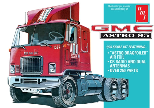 Amt 1/25 GMC Astro 95 Semi Truck