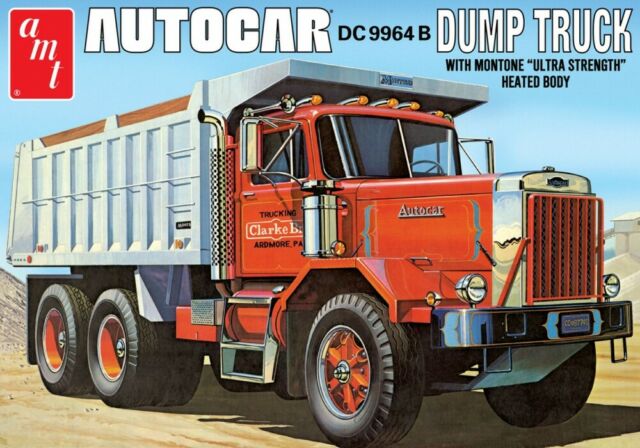 Amt 1/25 Autocar Dump Truck