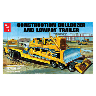 Amt 1/25 Lowboy & Bulldozer