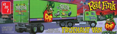 Amt 1/25 Fruehauf Van Trailer RatF