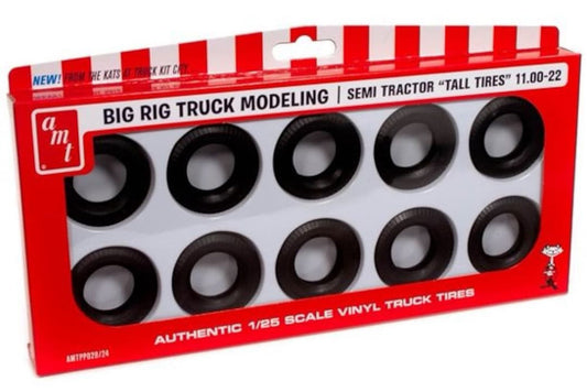 Amt 1/25 Semi Truck Tall Tyres