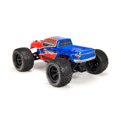 Granite Voltage 2WD Mega 1/10 MT RTR Red/Blue Includes Metal Gear Savox Servo