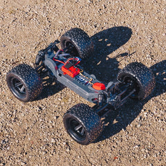 Granite Voltage 2WD Mega 1/10 MT RTR Red/Blue Includes Metal Gear Savox Servo