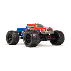 Granite Voltage 2WD Mega 1/10 MT RTR Red/Blue Includes Metal Gear Savox Servo