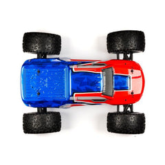 Granite Voltage 2WD Mega 1/10 MT RTR Red/Blue Includes Metal Gear Savox Servo